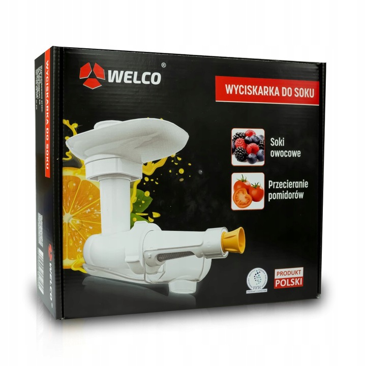 WYCISKARKA DO SOKÓW PRZECIERÓW DO MASZYNEK ZELMER Marka Welco