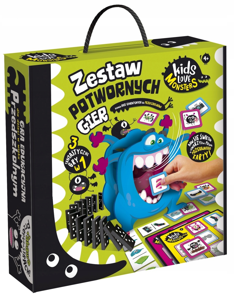 LISCIANI KIDS LOVE ZESTAW POTWORNYCH GIER 83022