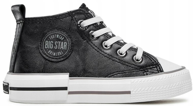 

Big Star Trampki Tenisówki Eko Skóra R34