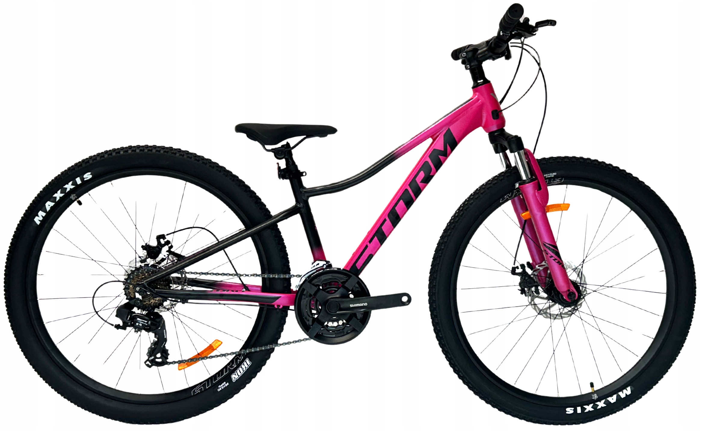 Rower Górski Mtb Storm Queen 2D 13 26 ciemny róż 2025