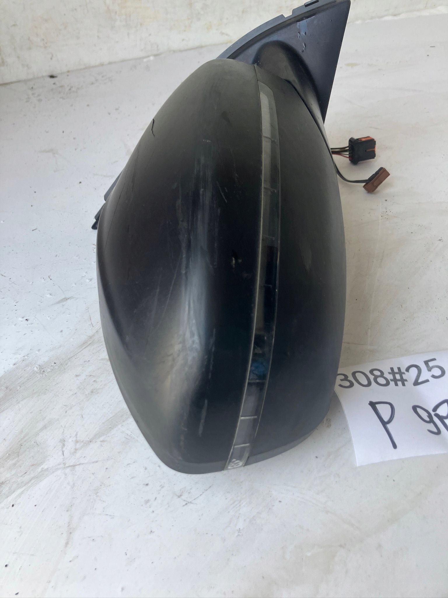 mirror right PEUGEOT 308 T9 9PIN black, #25
