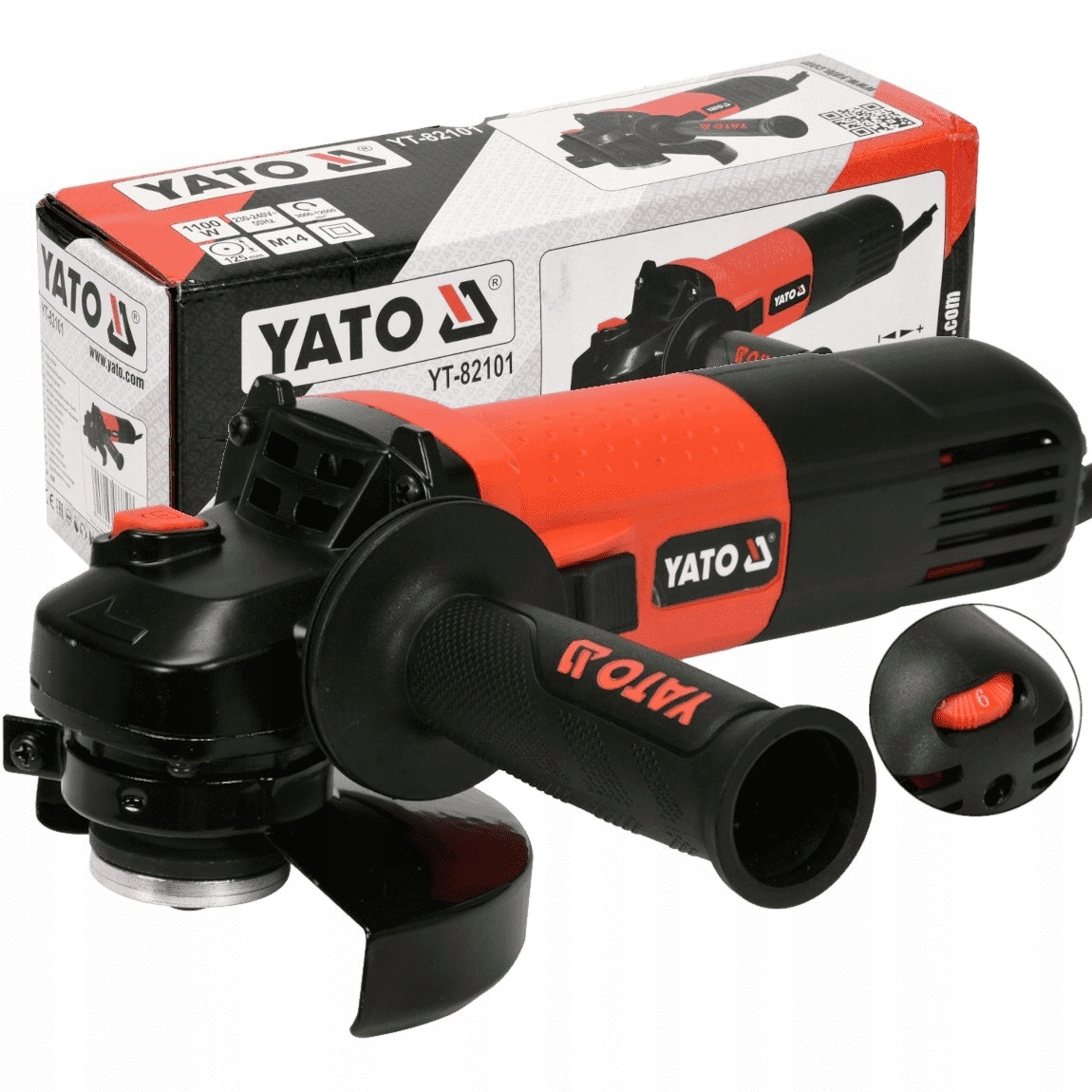 Úhlová Bruska 1100 W S Rychlostí YT-82101 Yato