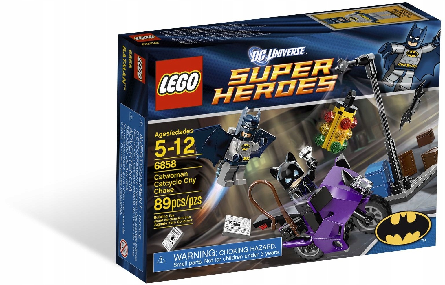 Lego DC Heroes 6858 Útěk ženy Kočka Catwoman Stavebnice Batman