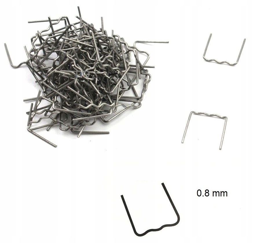 

Zszywki zgrzewarka plastiku spawarka naprawa stal