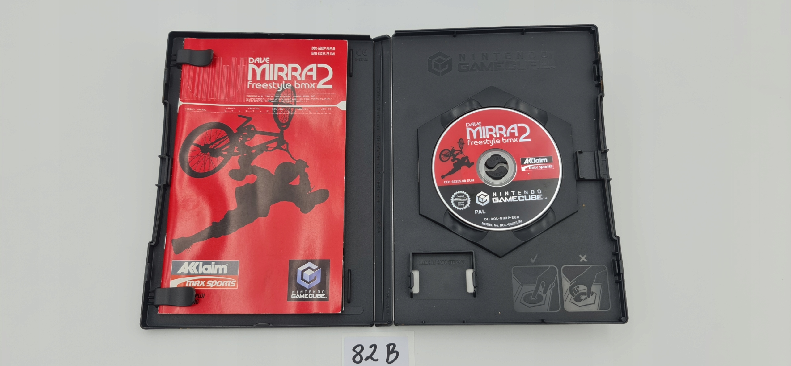 NINTENDO GAMECUBE DAVE MIRRA FREESTYLE BMX 2 Platforma Nintendo GameCube