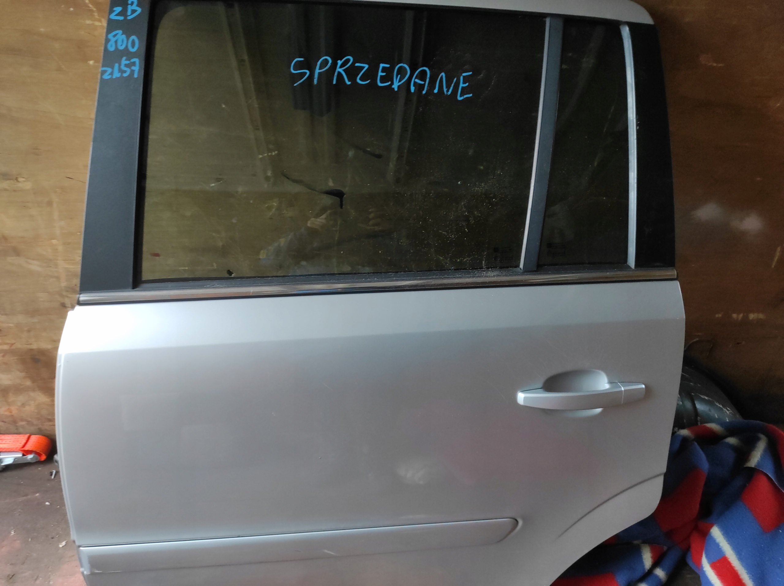 door left rear part left rear. Opel zafira b z157