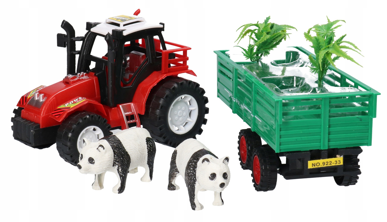 

Traktor z przyczepą i zwierzątkami Farmer 2984