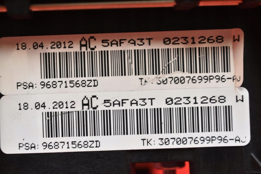 airbag driver´s 96871568ZD CITROEN C4 2 II 10-17