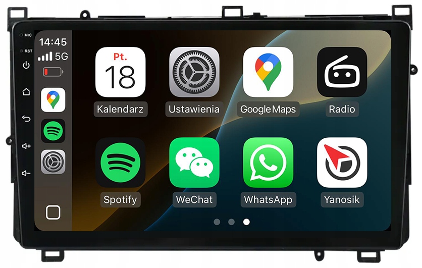 Toyota Corolla Auris 2014-2018 Radio Nawigacja Android Carplay Duduauto
