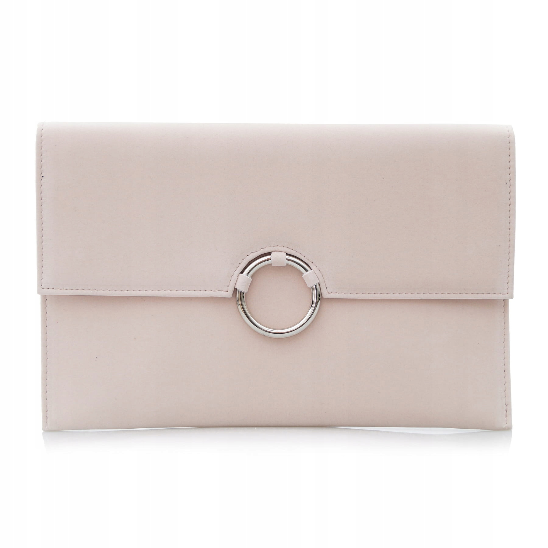 

Kopertówka torebka damska zamszowa eko J.różowa