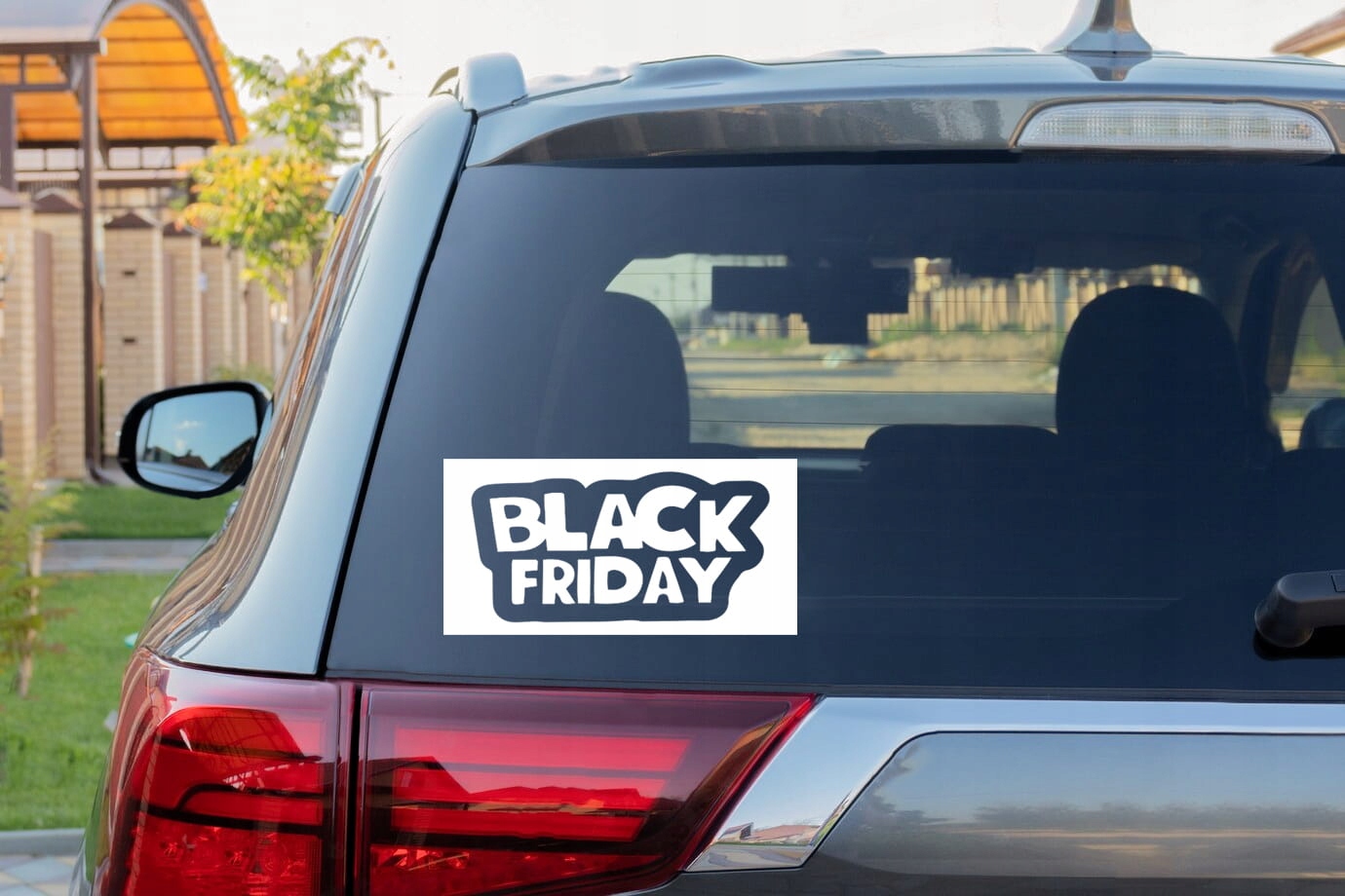 BLACK FRIDAY - Naklejka na samochód na auto ODBLASKOWA Producent Inny