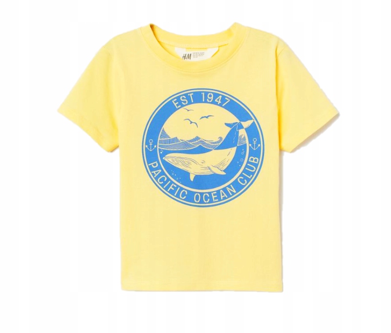 

Nowa H&m bluzeczka t-shirt Ocean 134/140