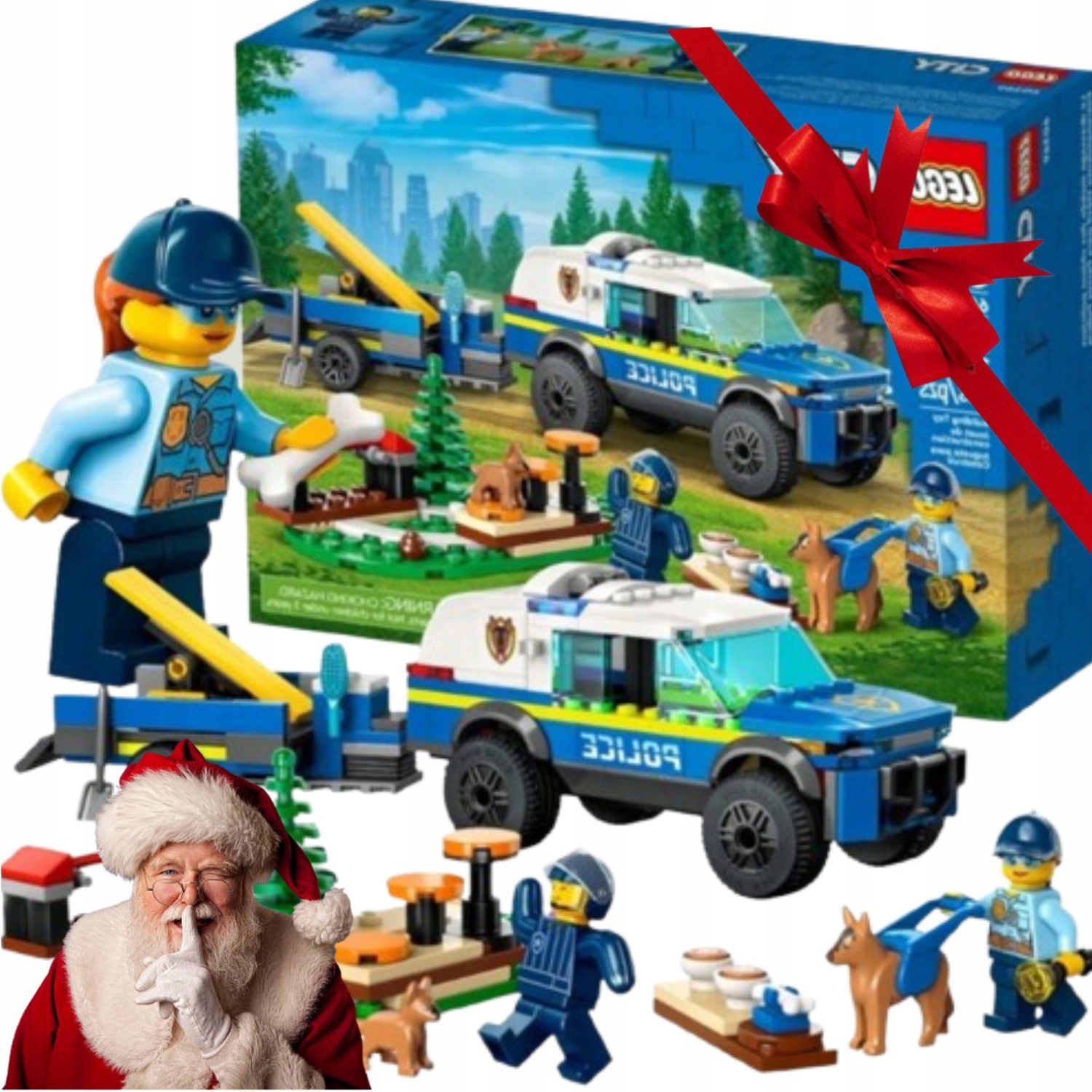 Lego City 60369 Szkolenie Psów Policyjnych W Terenie Dla Dzieci