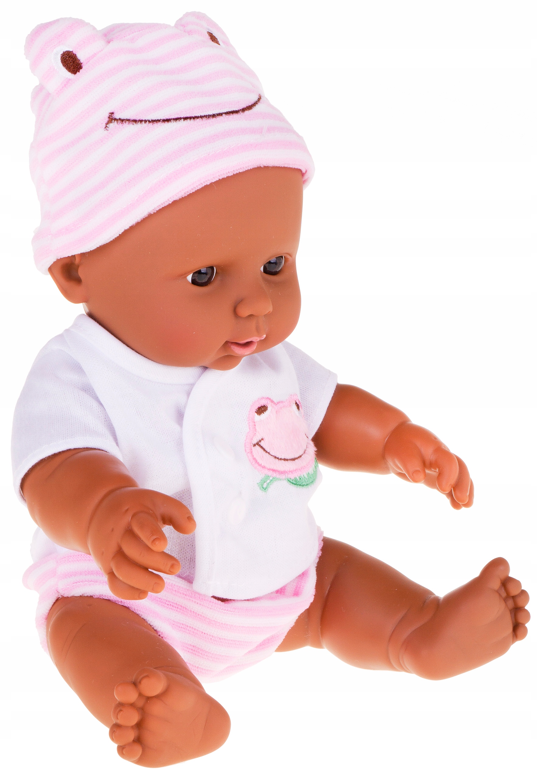 

Lalka Bobas Murzynek Z Dźwiękiem 30CM Niemowlak R