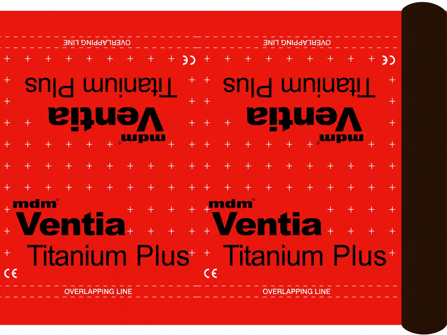 Prémiová Strešná Membrána MDM Ventia Titanium Červená S Plným Debnením
