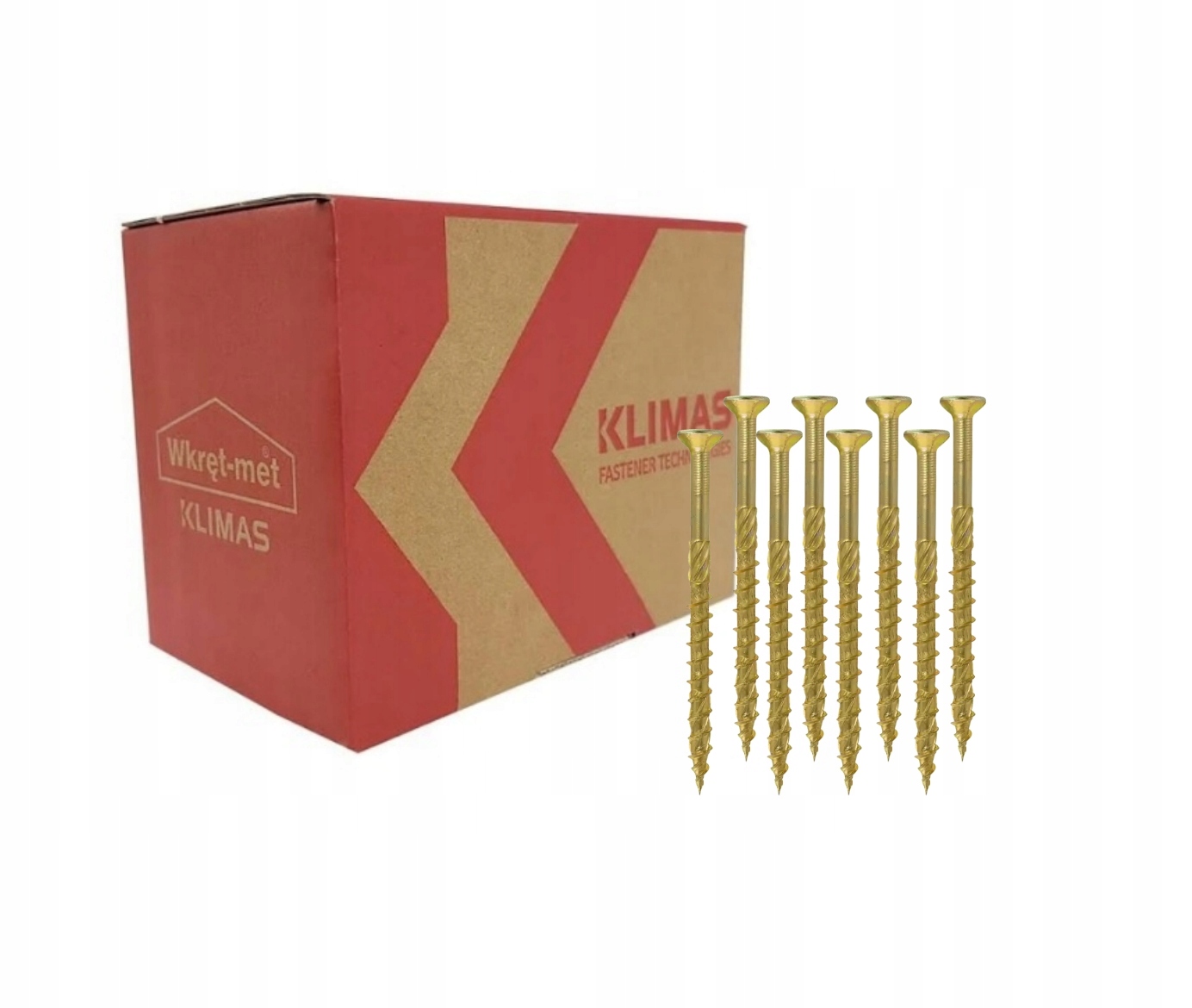 Wkręt-met Konstrukční šroub s kuželovou hlavou Kmwht 6x240 mm 100 ks