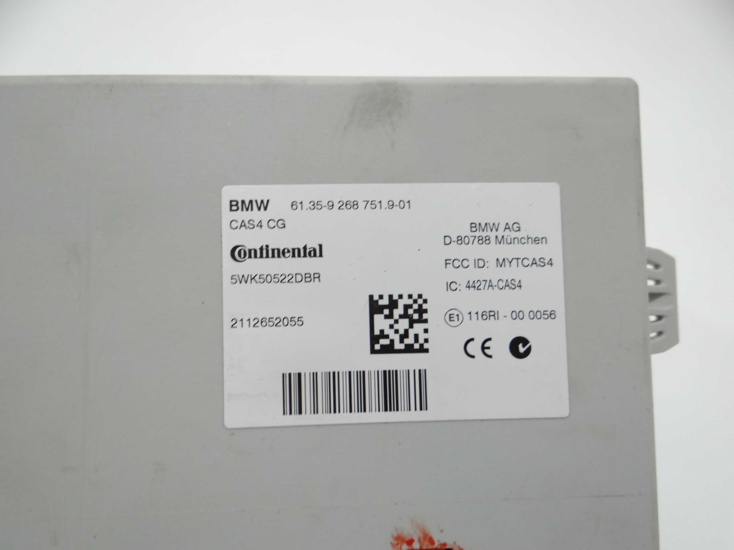 module control unit KOMFORTU BMW F10 9268751 (19292893)