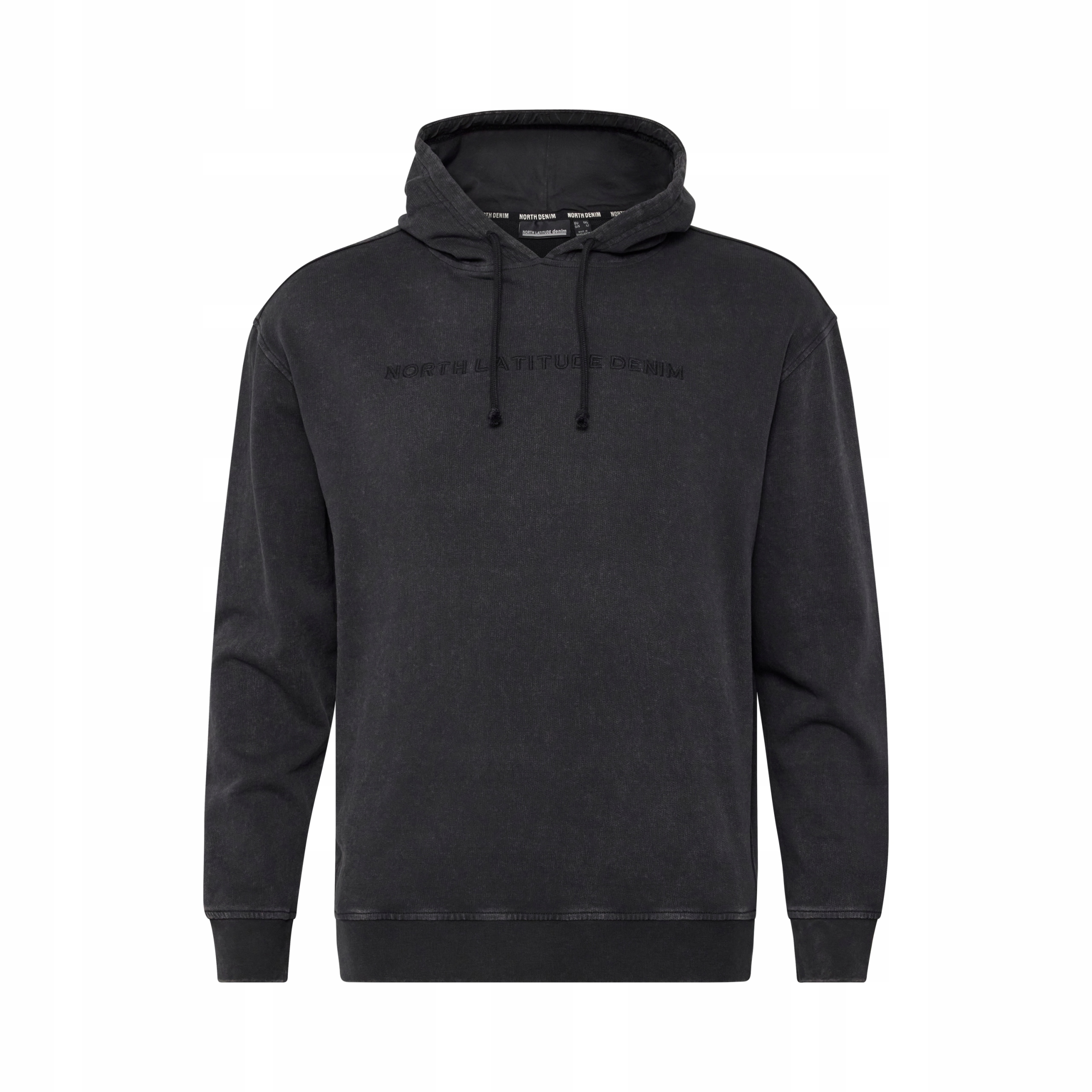 North Latitude Velké Rozměry Mikina S Kapucí Černá 3XL 144 cm
