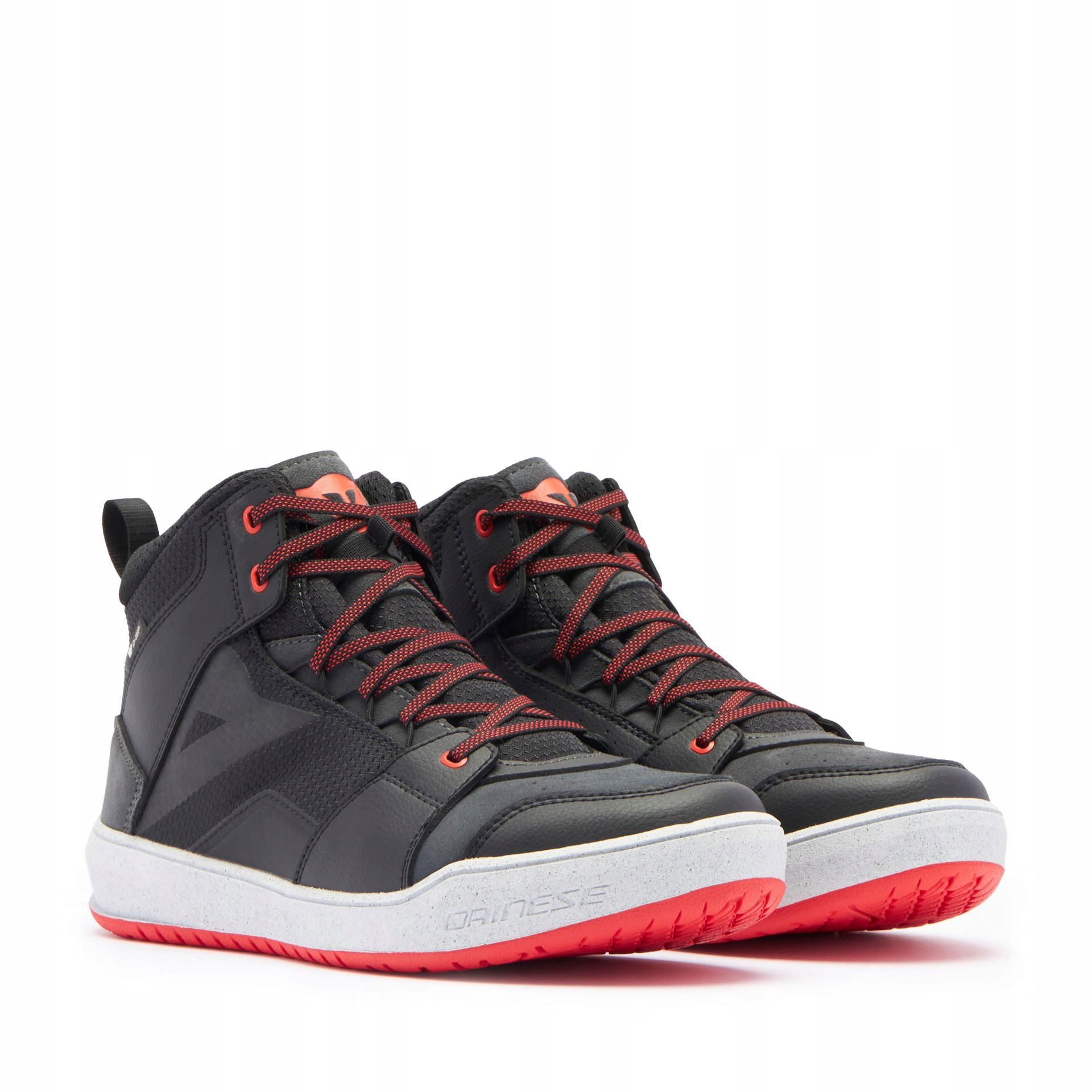 Motocyklové tenisky Dainese Suburb D-wp Čierno/Bielo/Červené 39