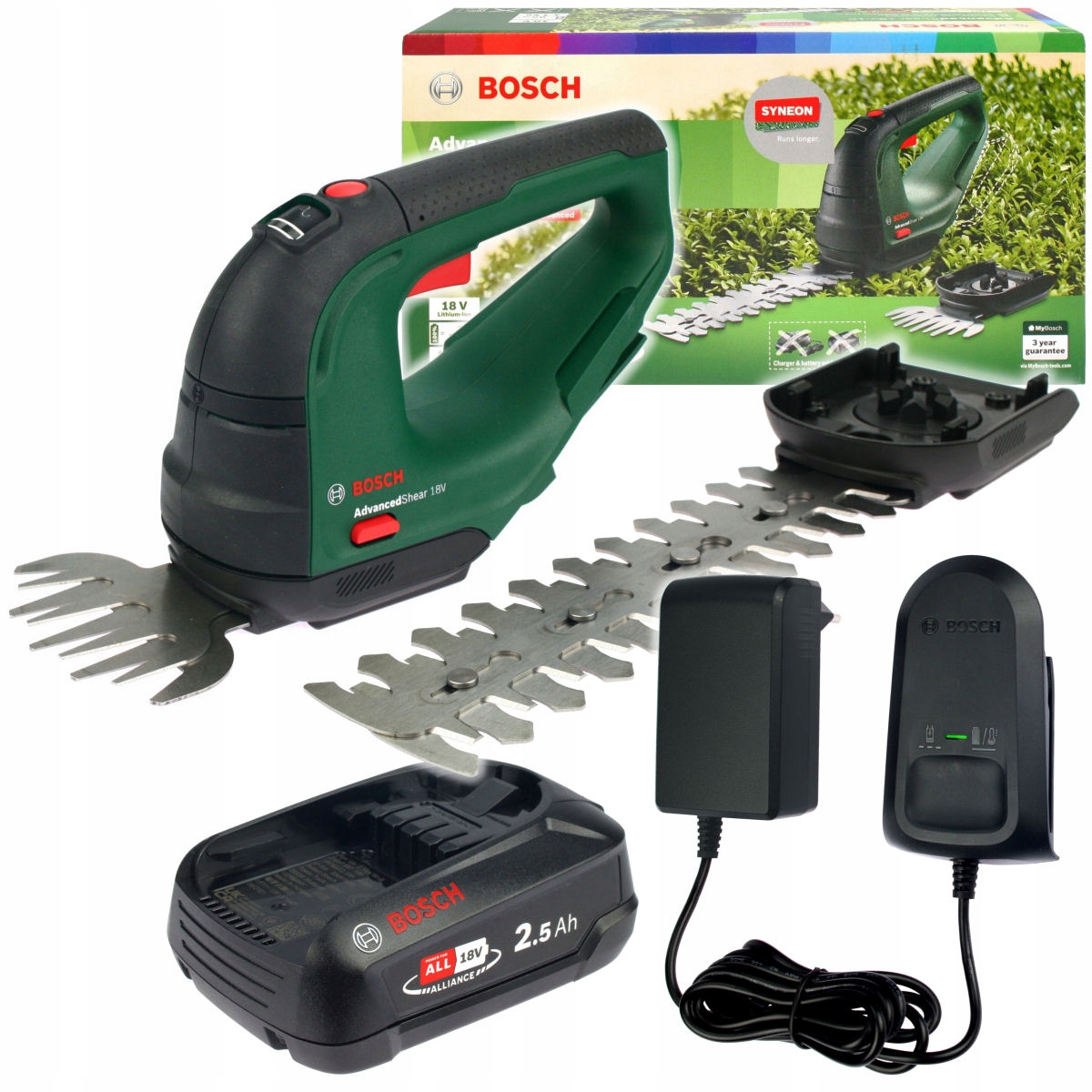 

Nożyce do trawy i krzewów Advanced 18V-10 Bosch