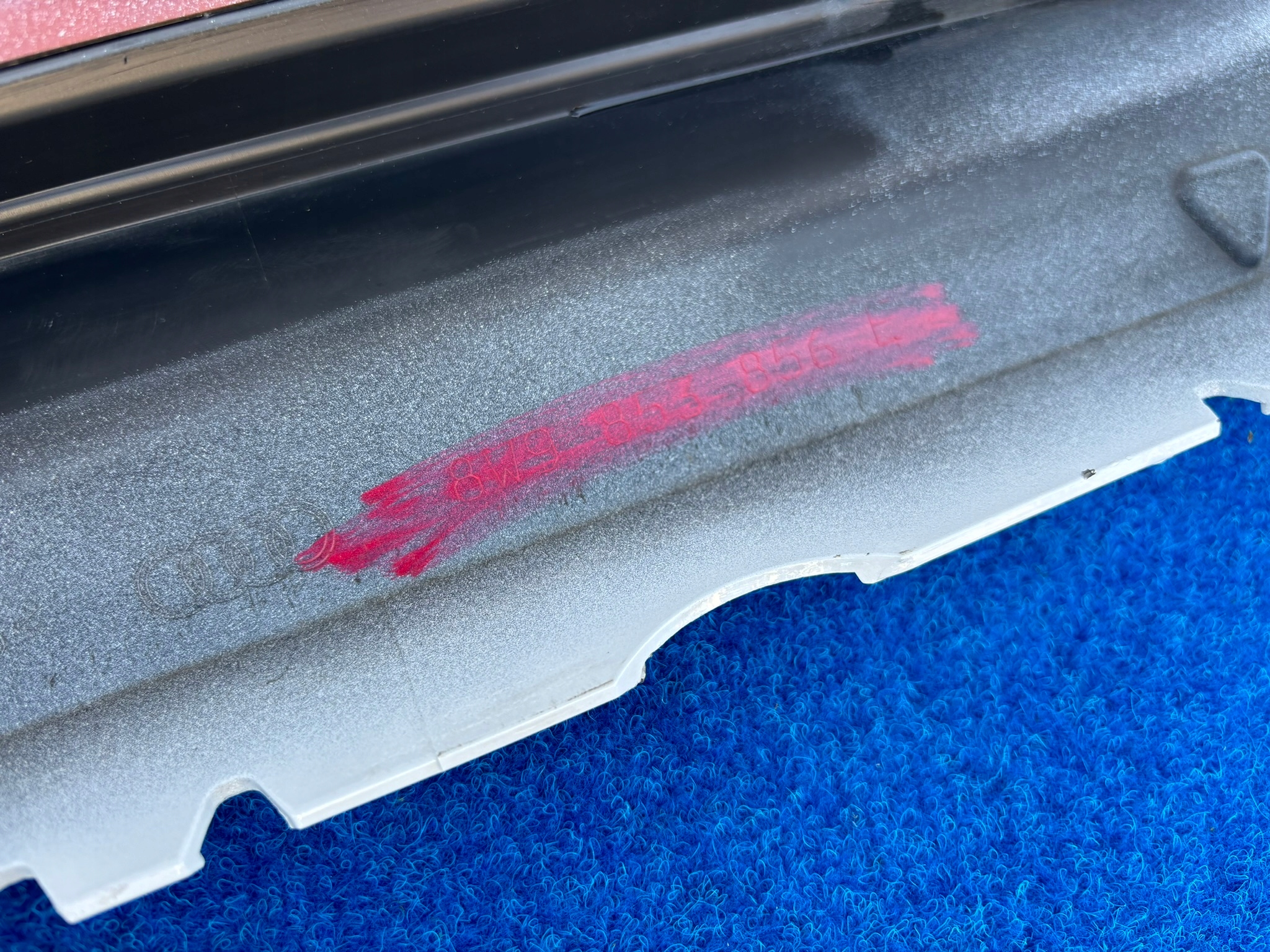 AUDI A4 B9 ALLROAD right moulding threshold threshold right 8W9853856E DK206G