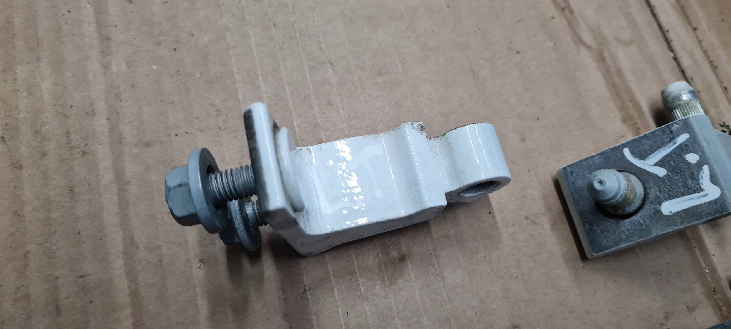 A7 4G S7 hinge hinges door right right rear part rear. KOMPLET LY9C