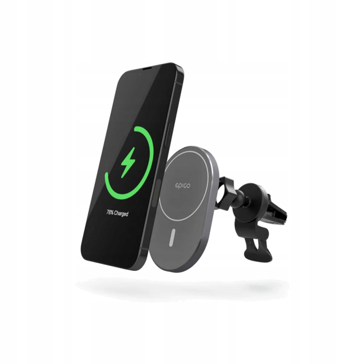 MagSafe autonabíječka Epico Ellipse s adaptérem v balení