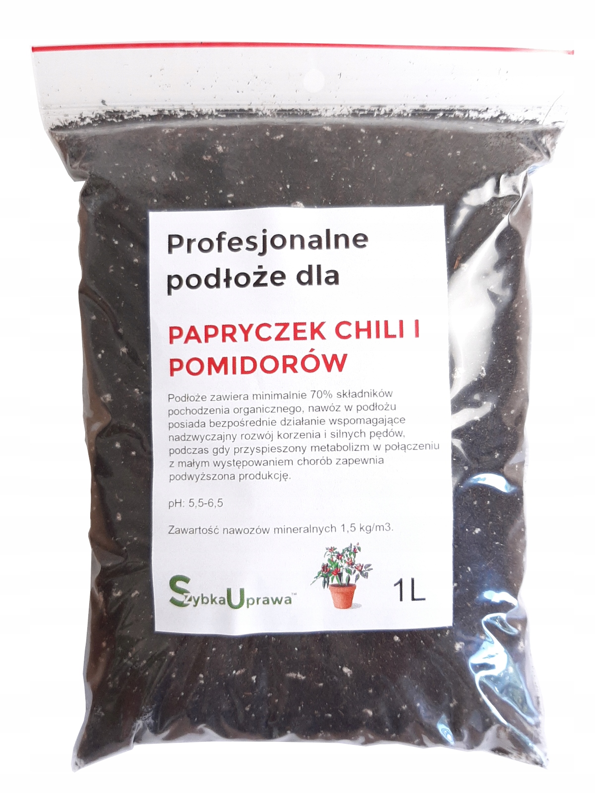 

Podłoże dla Papryk Chili I Pomidorów Z Nawozem