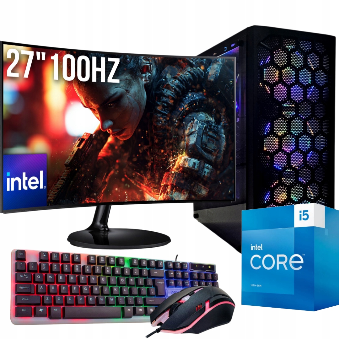 Adronix Herní Set I5-13400 32GB 1ТВ Monitor 27" 100Hz