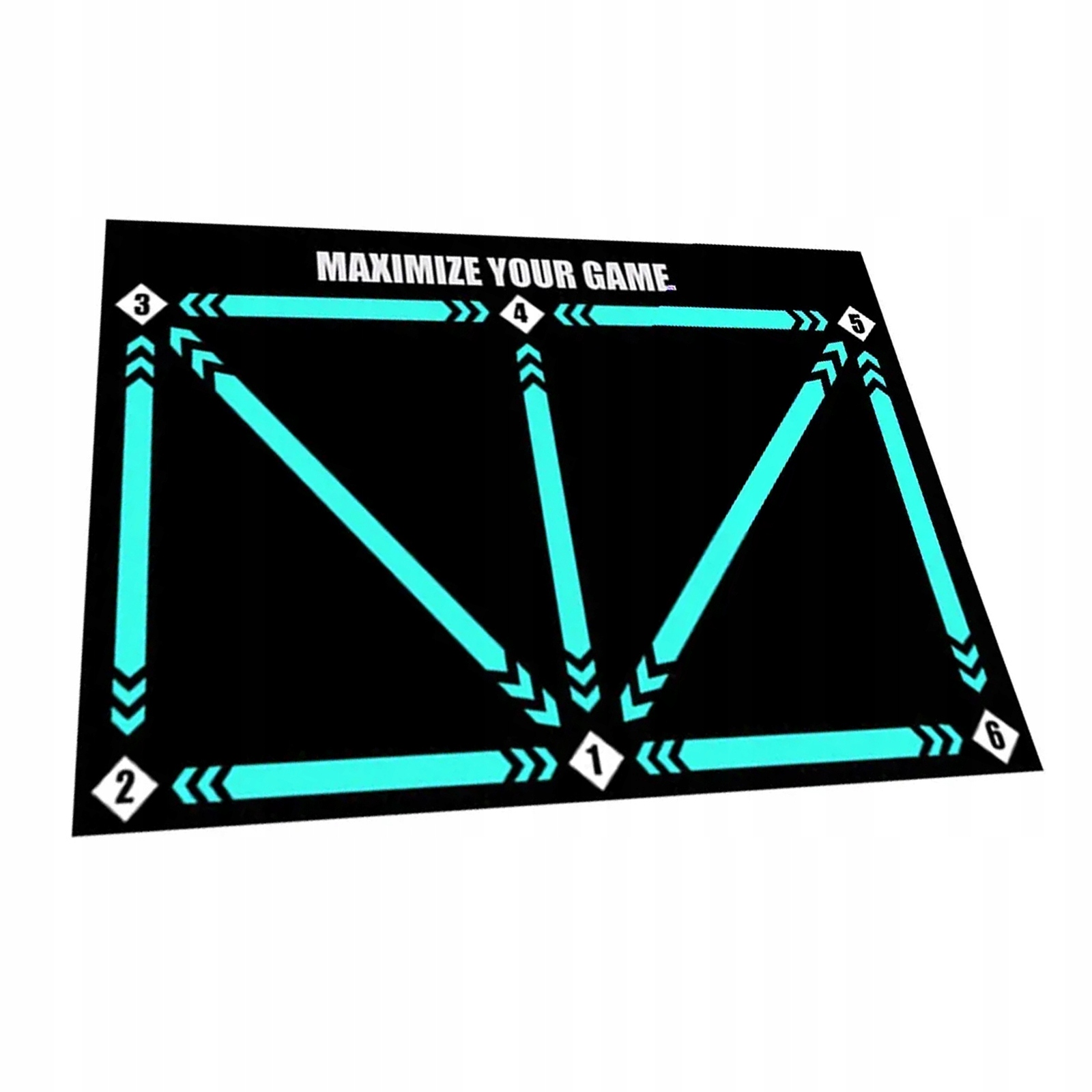 Mata Treningowa Do Piłki Nożnej Dla Dziecka Nauka Kontroli Piłki 60x90cm