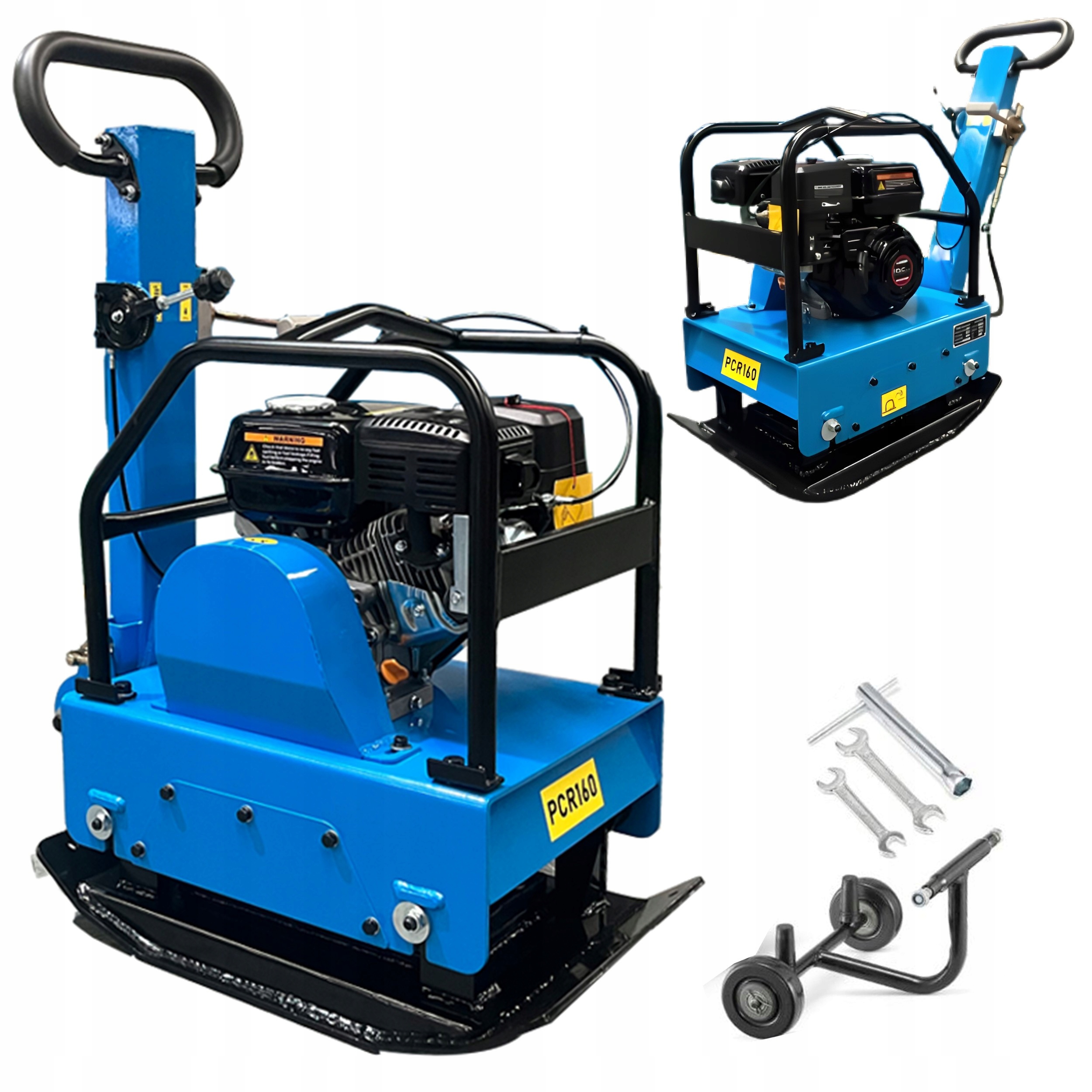 Desková zhutňovačka StandHeiz 170 Kg, motor Loncin 6,5 Hp, reverzní 30 Kn