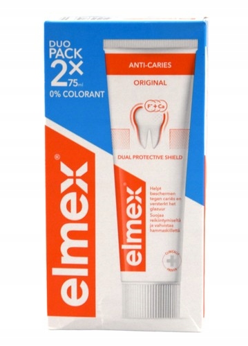 

Elmex pasta do zębów Anti-caries 2x75 ml Nl