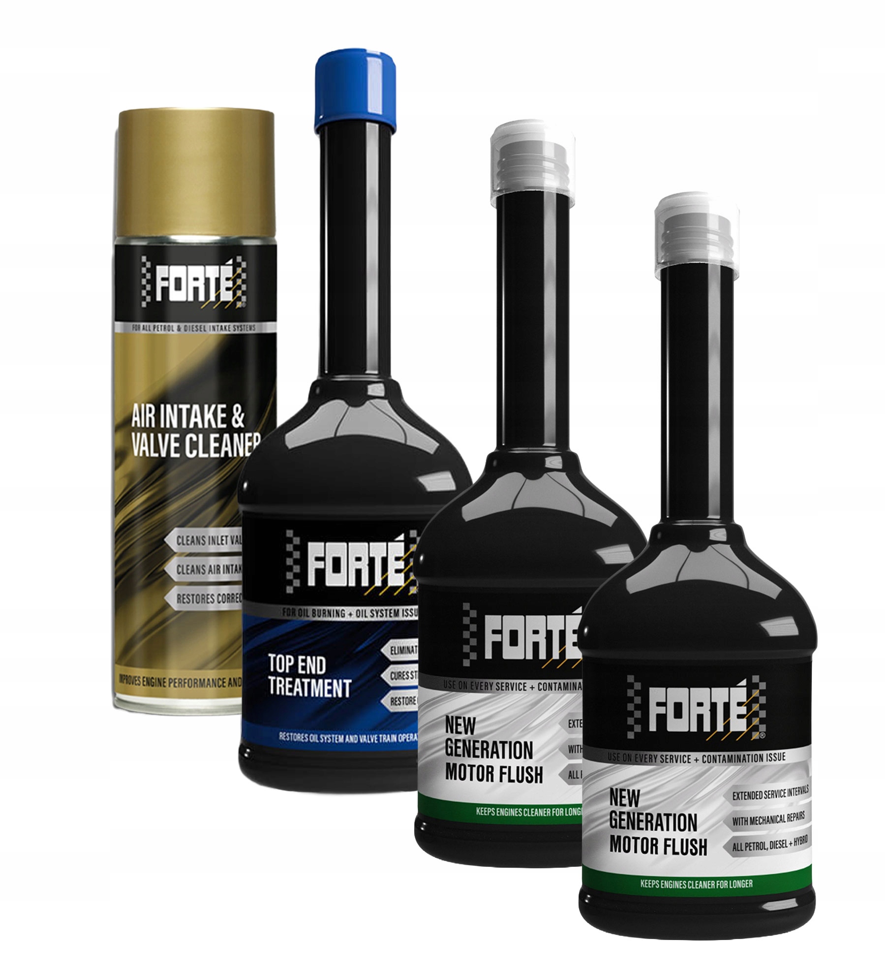 Forte 07-3 Profesionální sada na zapečené kroužky a nagarový motor