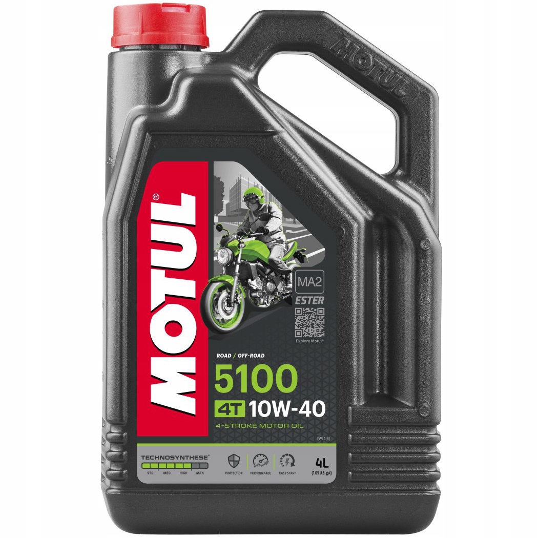 

Olej silnikowy Motul 5100 10W40 4L Motocykle 4T