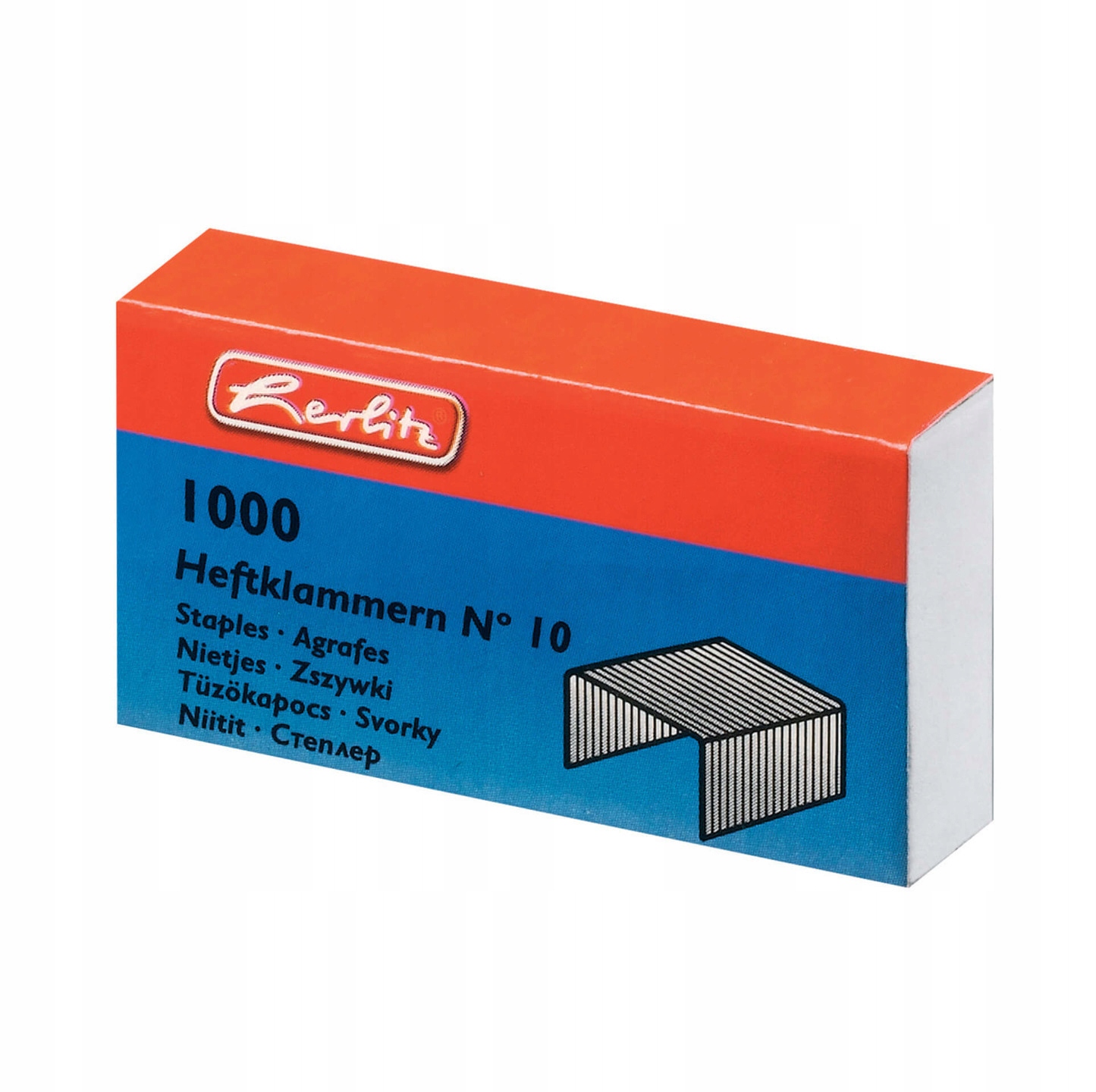 

Zszywki Nr 10 1000 sztuk Herlitz