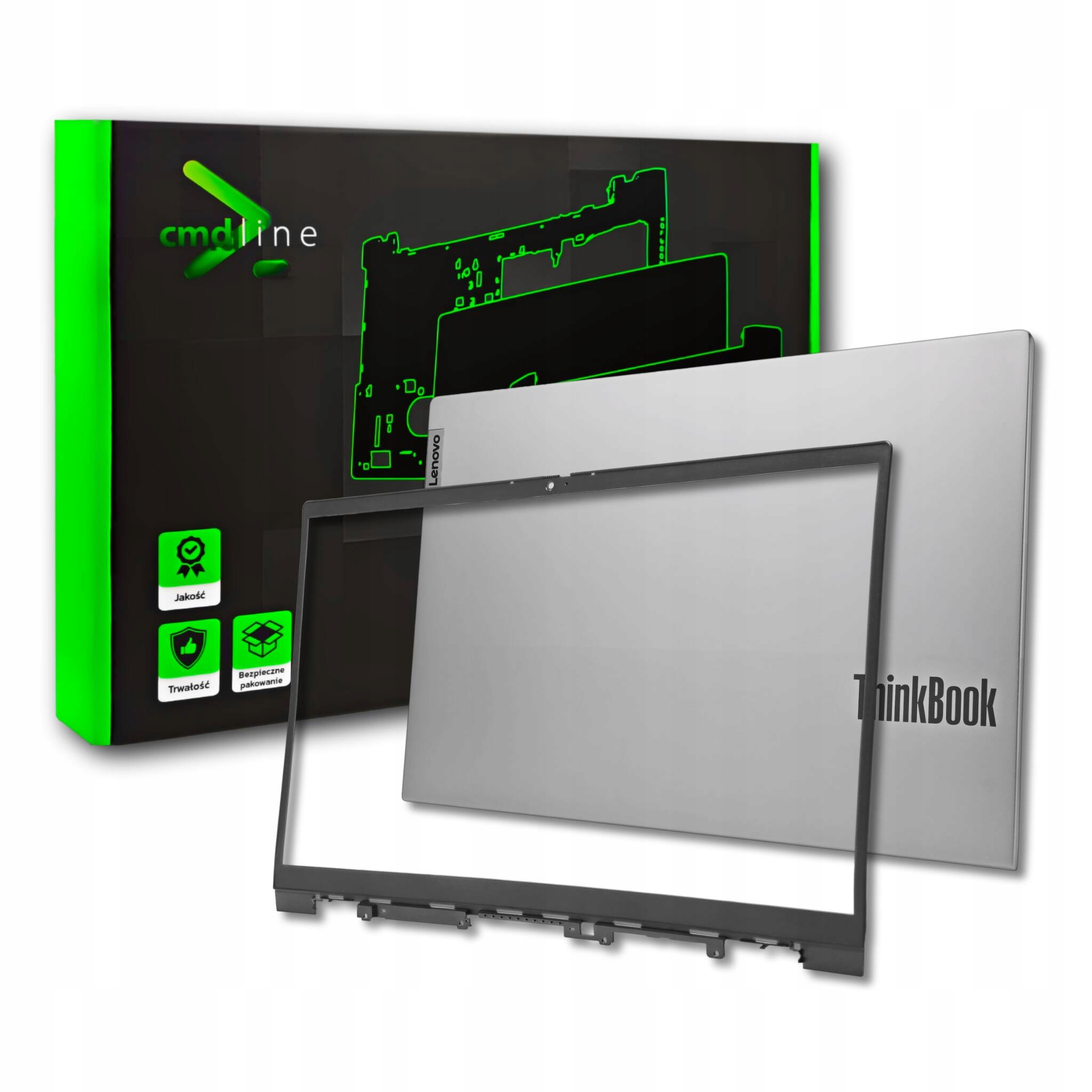 Klapa Obudowa Matrycy Ramka Do Lenovo Thinkbook 15 G2 Are Itl Grey