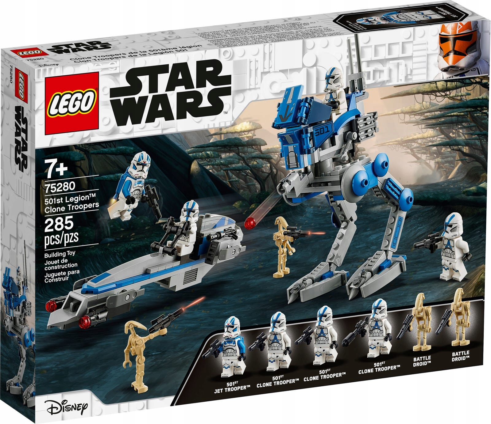 Lego Star Wars 75280 Vojáci-klony z 501. legie Nové