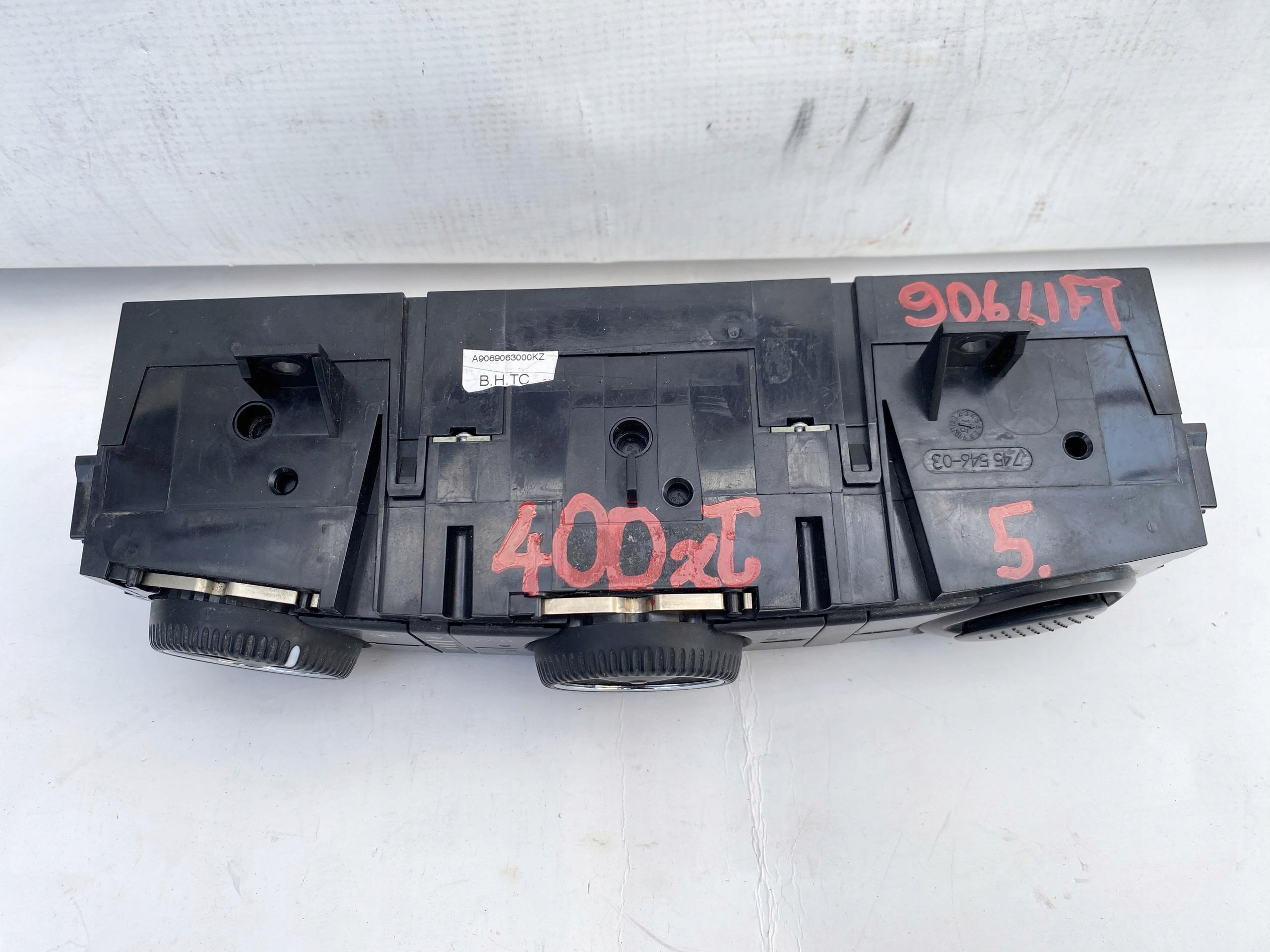 SPRINTER 906 LIFT VW CRAFTER 13- panel ovládání klími klimatizaci