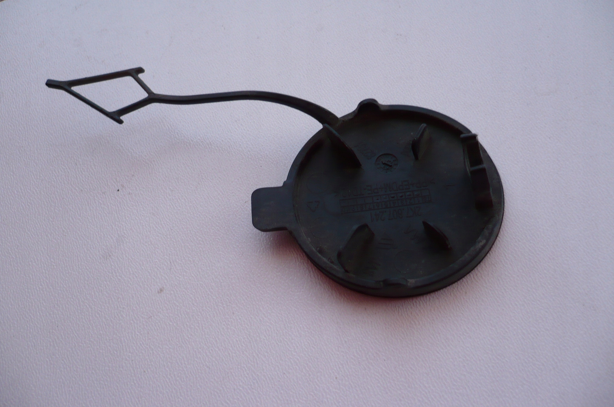 VW CADDY IV 2020- towing hook cap bumper front