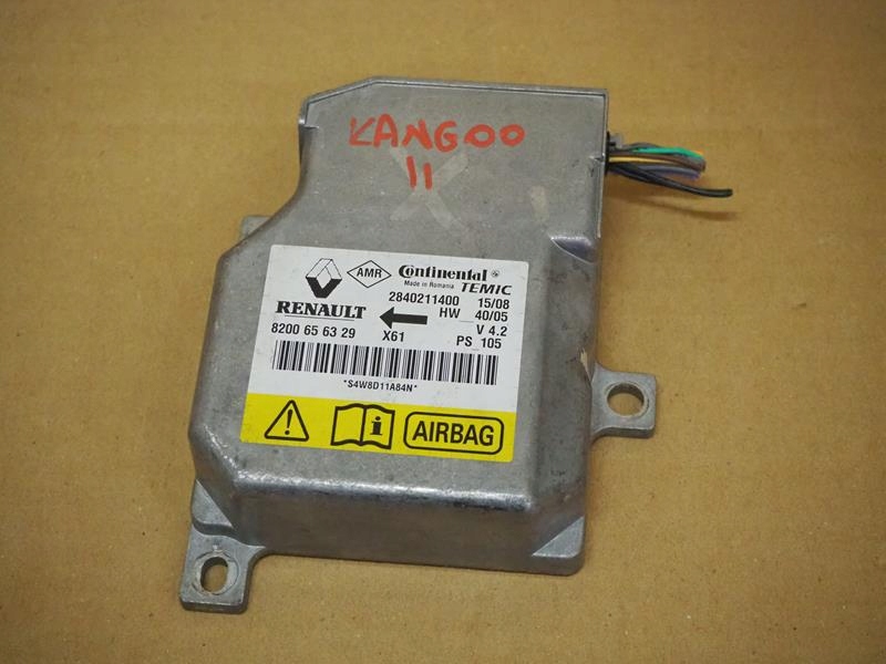 SENSOR MODUŁ PODUSZEK AIRBAG RENAULT KANGOO II