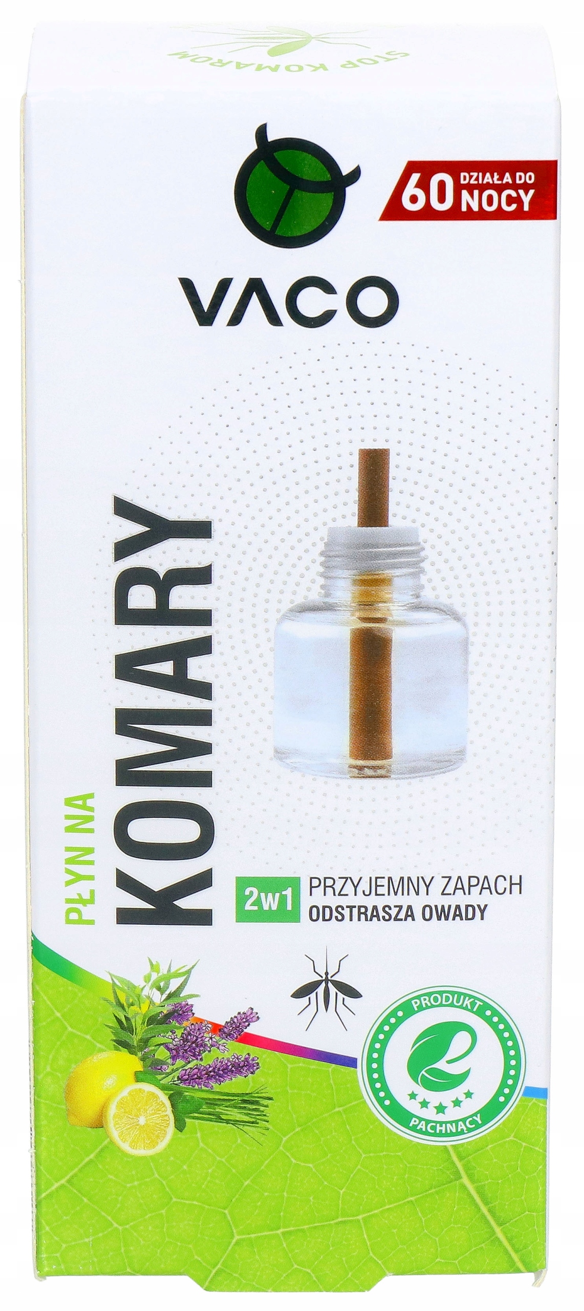 

Płyn Wkład Do Vaco Elektro Komary Muchy Mole 45ML