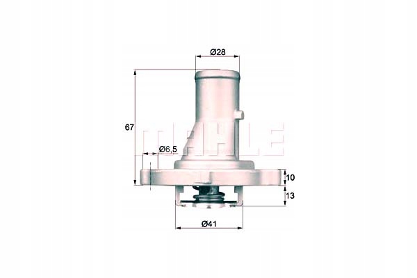 TERMOSTAT MAHLE 75813190 5459580 7545958 46807285 Producent części Mahle