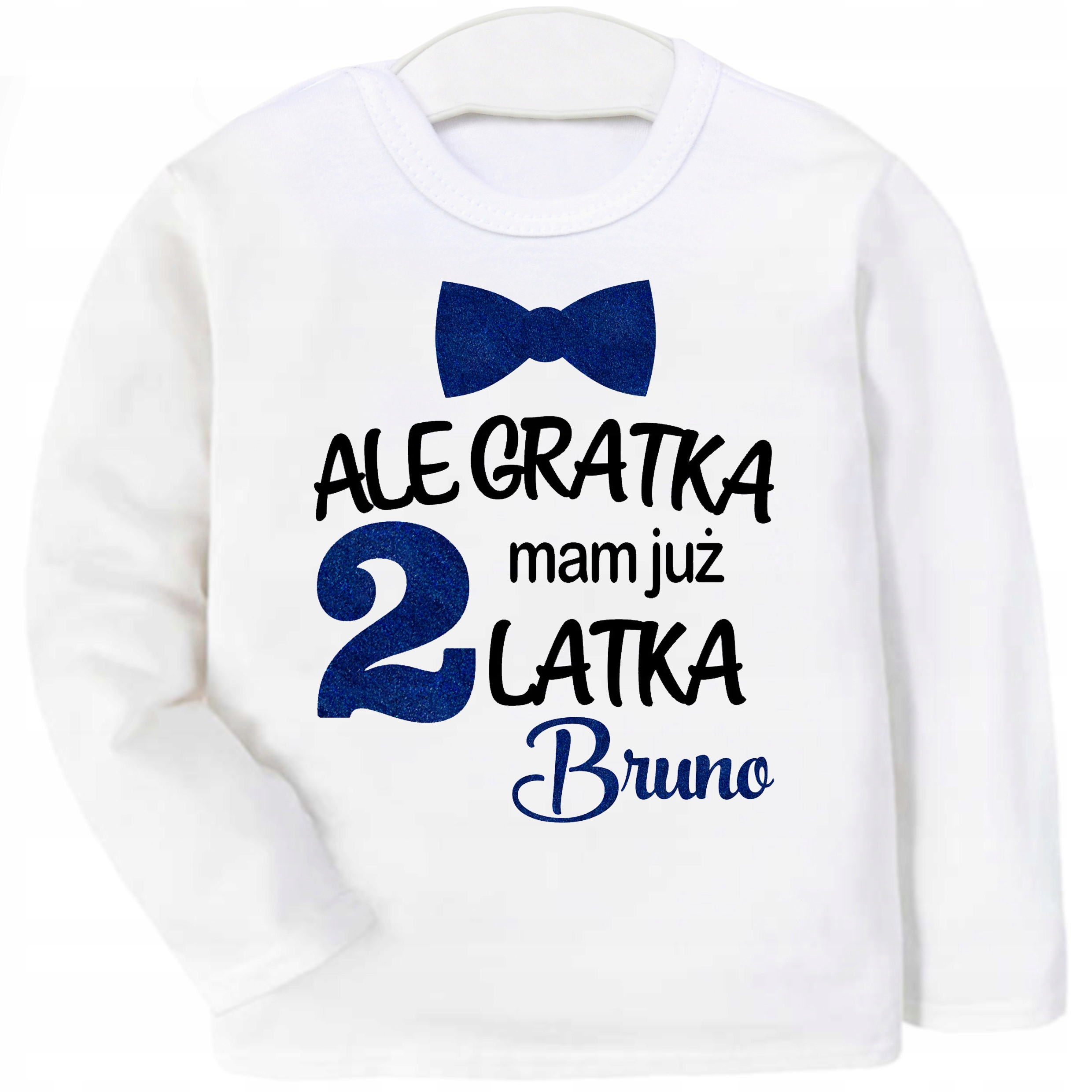 

Bluzka koszulka Ale gratka mam 2 latka Imię r 98