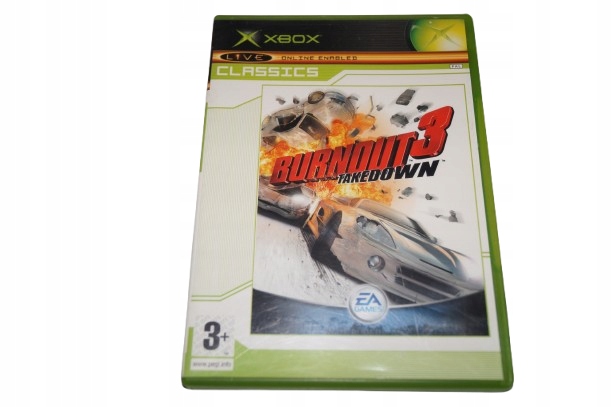 Gra Burnout 3 Takedown Microsoft Xbox