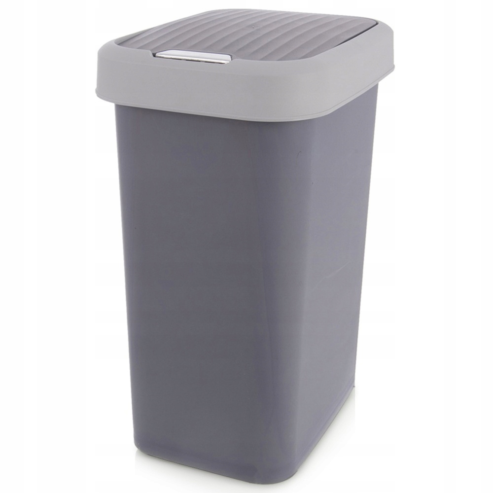 Odpadkový koš plastový šedý 25 l