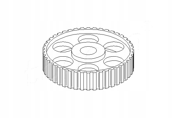 Topran Rozvodové Ozubené Kolo Audi 100 2.0 D (43. C2)