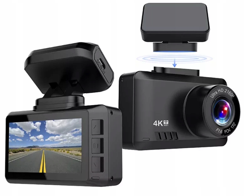 K2PRO Wideorejestrator 4K SONY IMX335 Wifi GPS