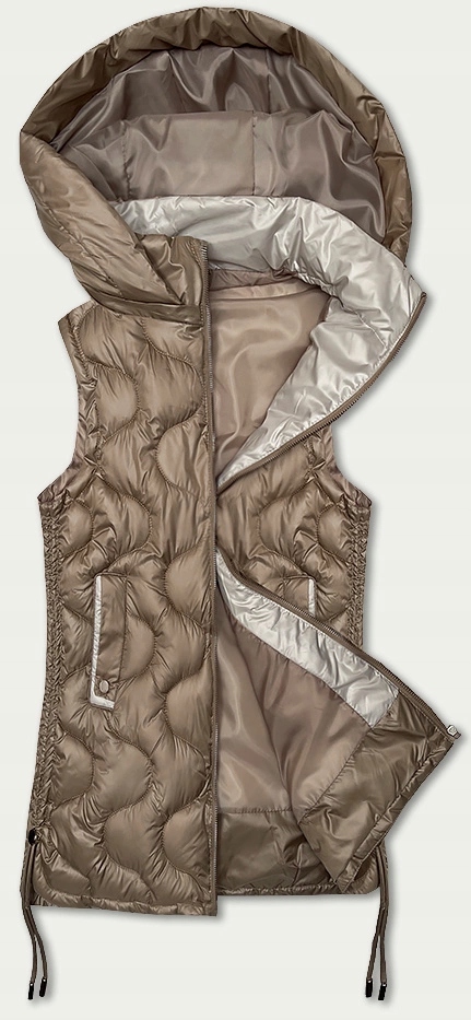 Vesta S Kapucí B8338 Tmavě Béžová 52