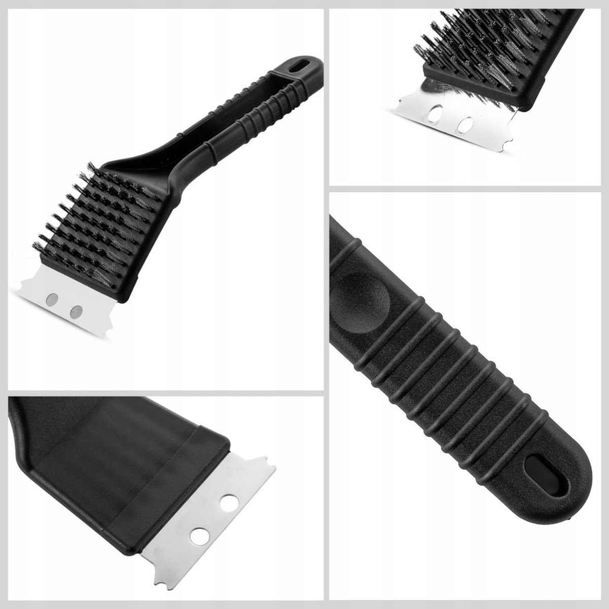 ERLA GRIDA SZCZOTKA ZE SKROBAKIEM DO CZYSZCZENIA GRILLA Kod producenta R6000