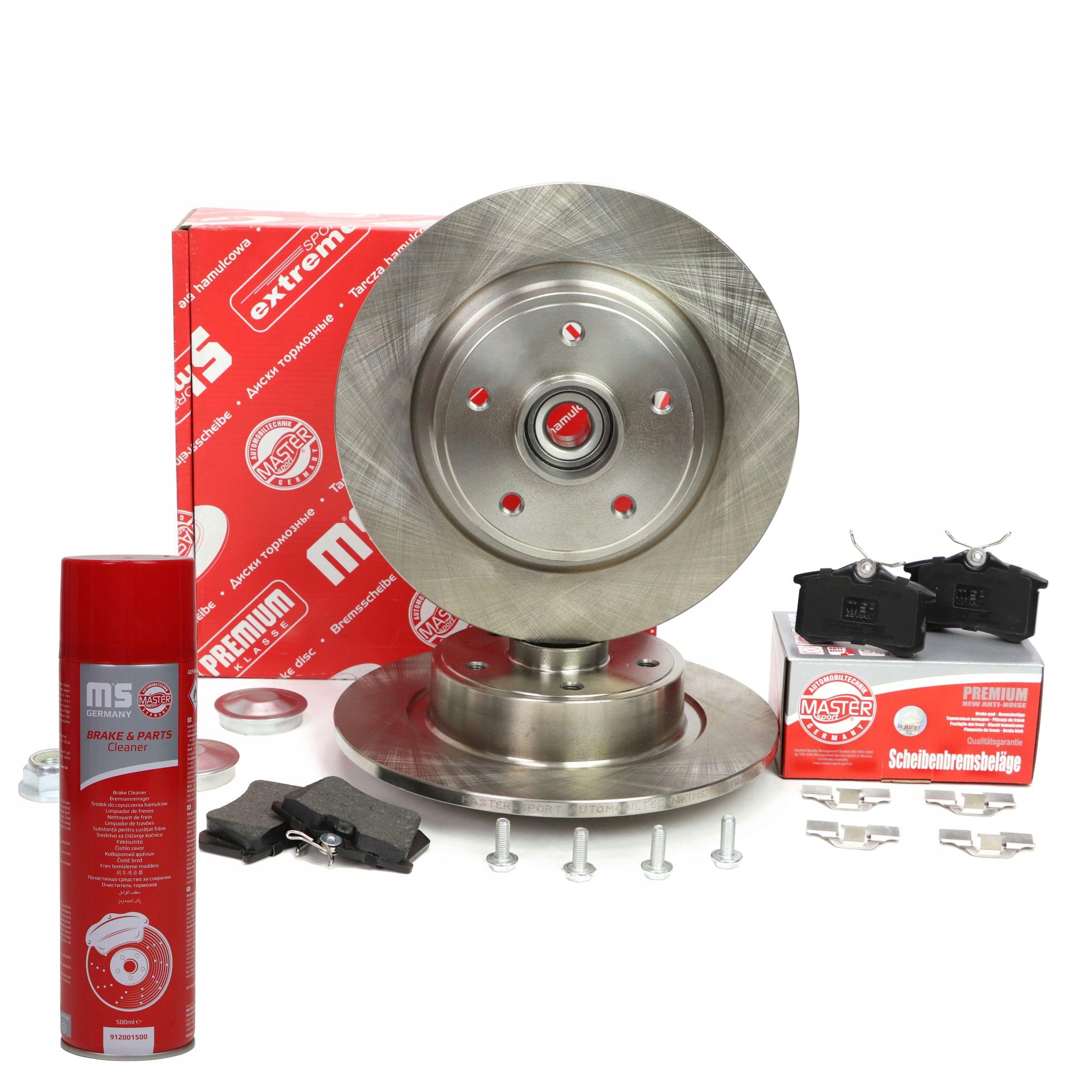 Brzdové Destičky Kotouče s ložiskem zadní 201003890